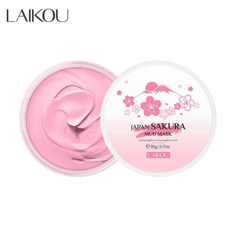 Bentonite Clay Mask - LAIKOU Sakura Clay Mask 25g/90g Deep