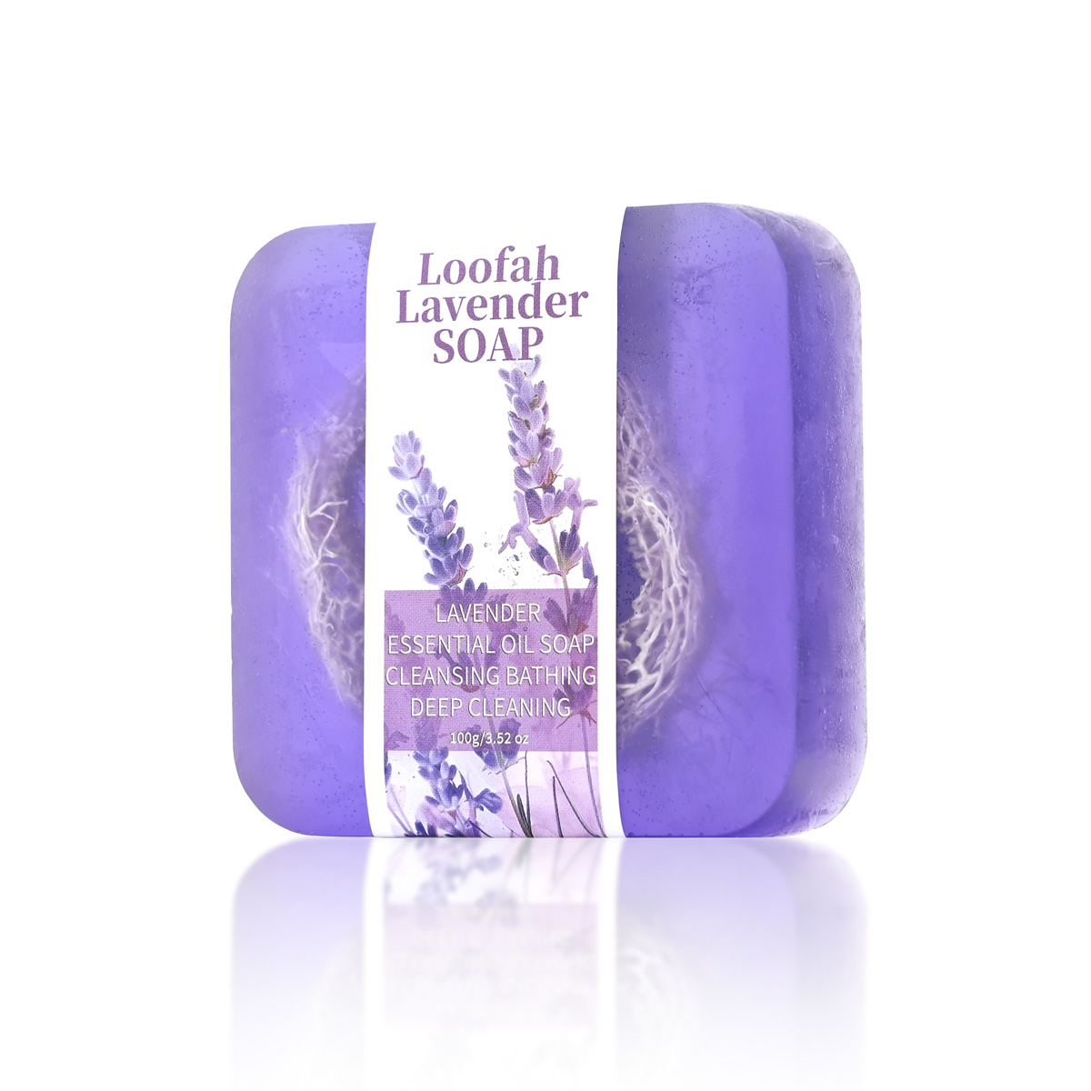 S+100g  Lavender Loofah Essent - Kojic Acid Soap บทวิจารณ์และราคา