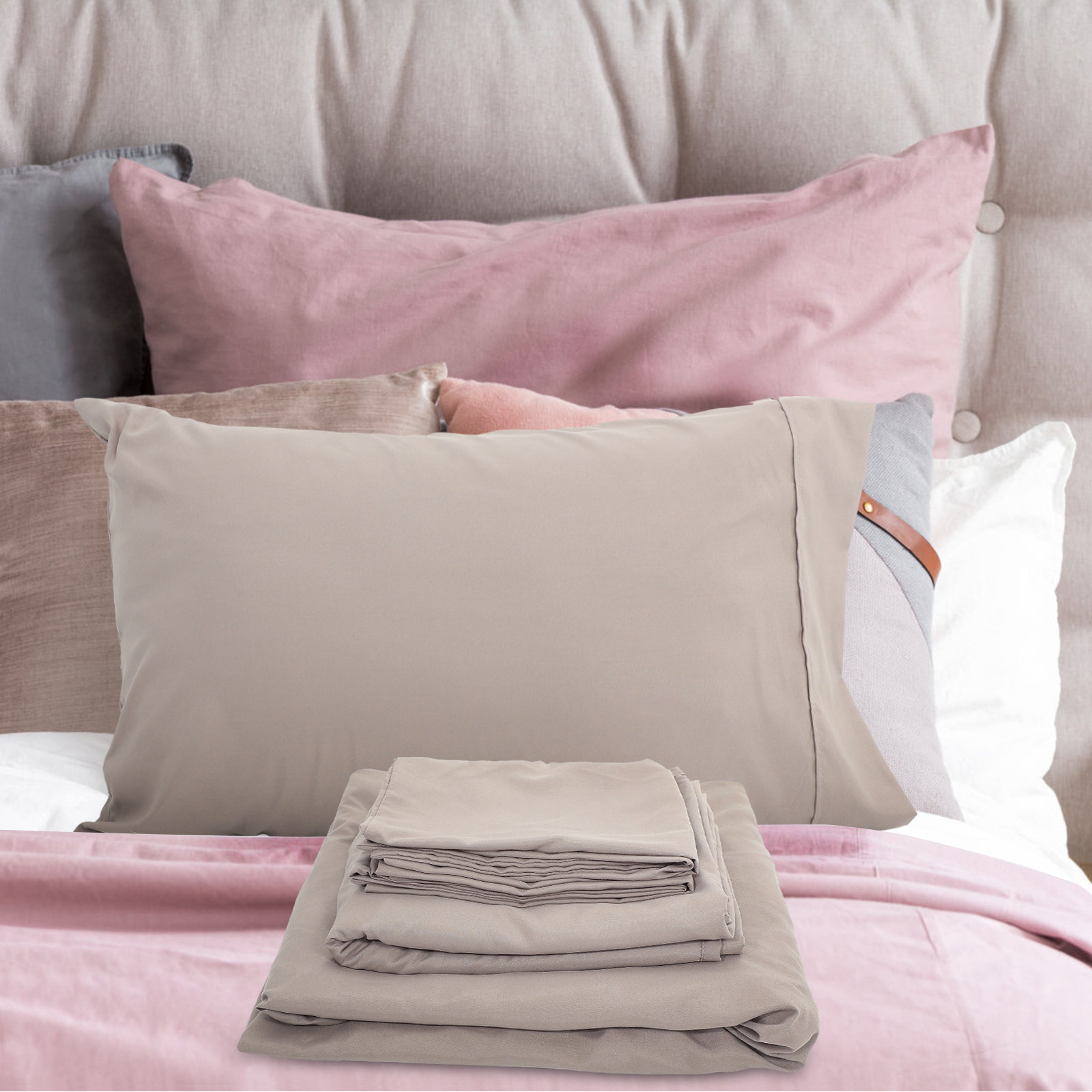 1Set Ultra Soft Microfiber Bed - Skincare Skin 1004 บทวิจารณ์และราคา
