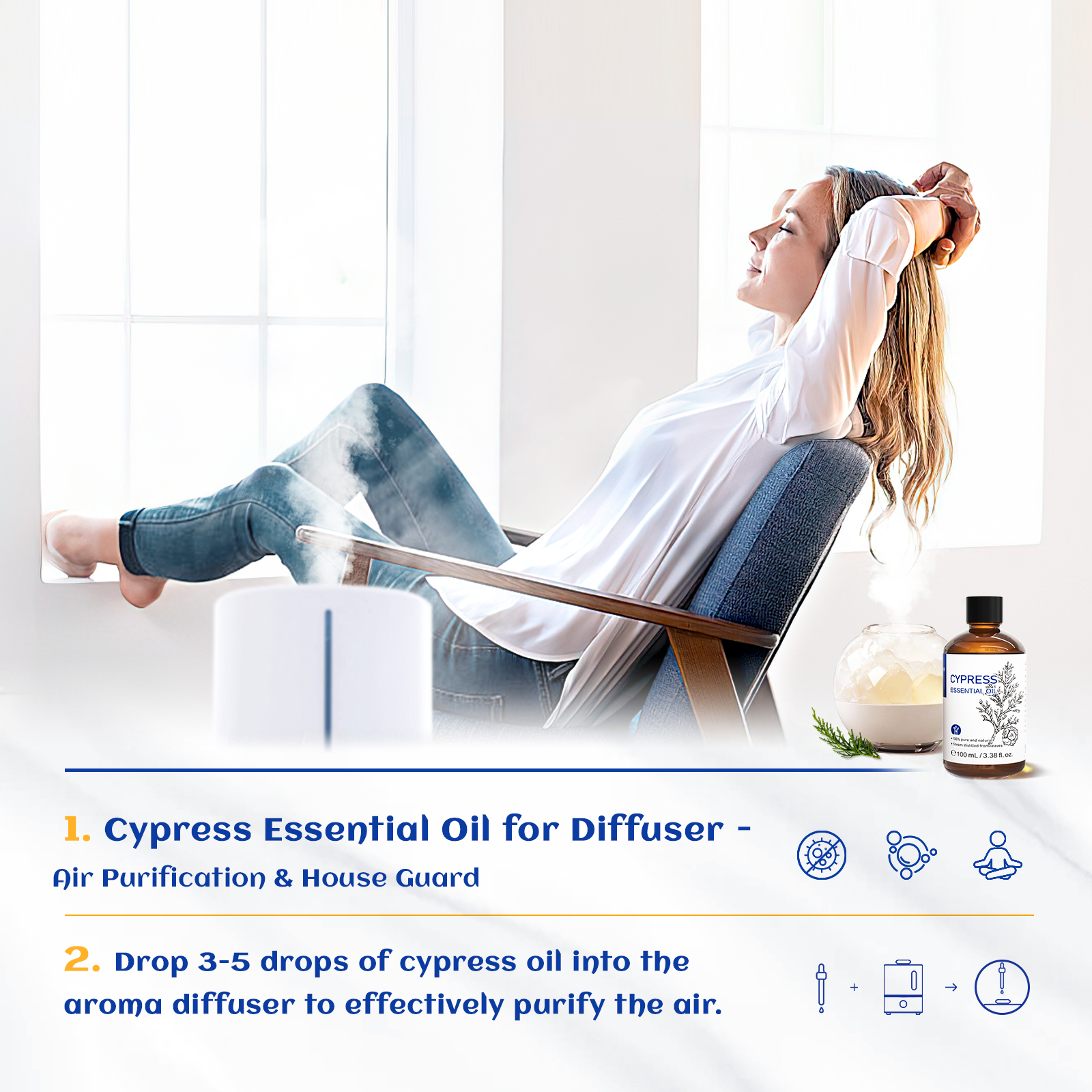 HIQILI Pure Cypress Essential  - Skincare Skin 1004 บทวิจารณ์และราคา