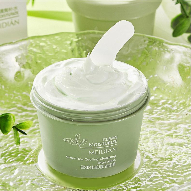 Green Tea Ice Mud Mask Cleansi - Bentonite Clay Mask บทวิจารณ์และราคา