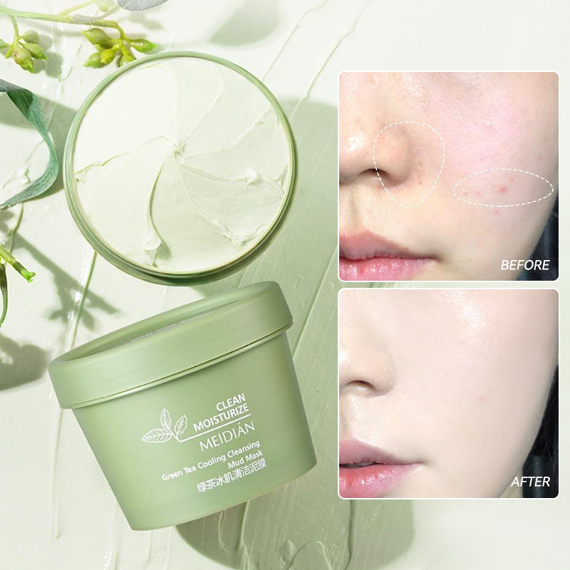 Green Tea Ice Mud Mask Cleansi - Bentonite Clay Mask บทวิจารณ์และราคา