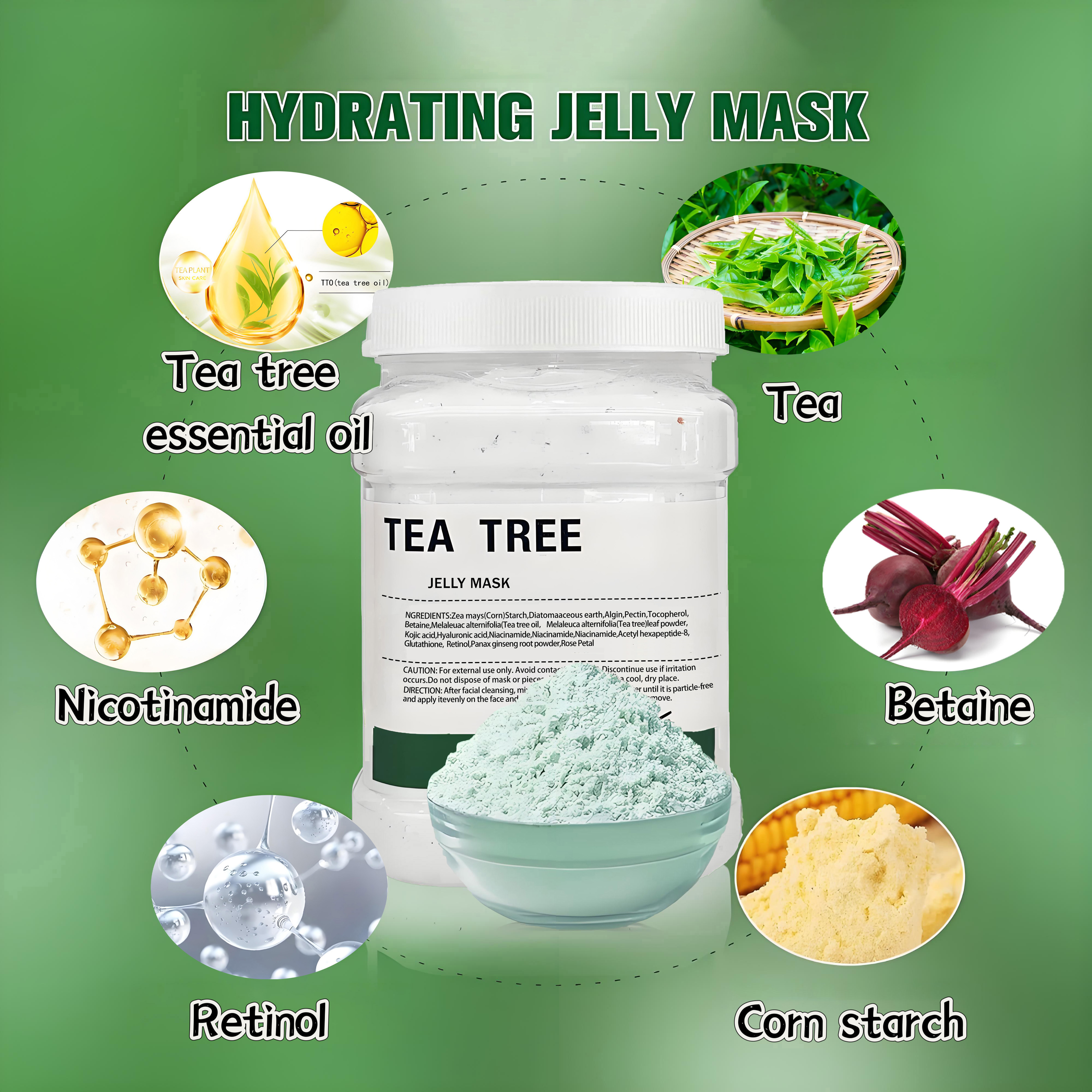 Tea Tree Jelly Facial Mask, 11 - Bentonite Clay Mask บทวิจารณ์และราคา