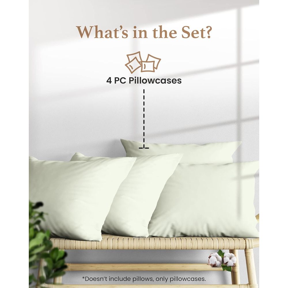 Set o 4 Pillow Cases Queen Sta - Skincare Skin 1004 บทวิจารณ์และราคา
