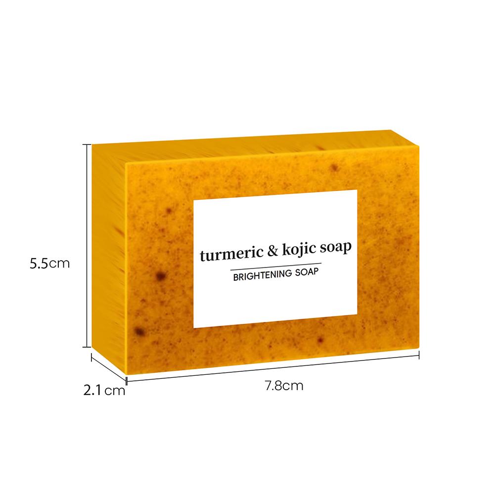 1/3/5/10PCS Turmeric Hand Made - Kojic Acid Soap บทวิจารณ์และราคา