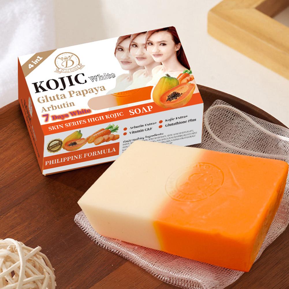 160g Papaya Kojic Acid Essenti - Kojic Acid Soap บทวิจารณ์และราคา