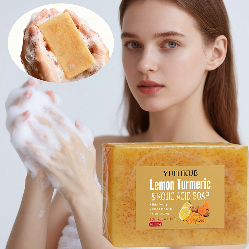 Lemon Turmeric Kojic Acid Soap - Kojic Acid Soap บทวิจารณ์และราคา