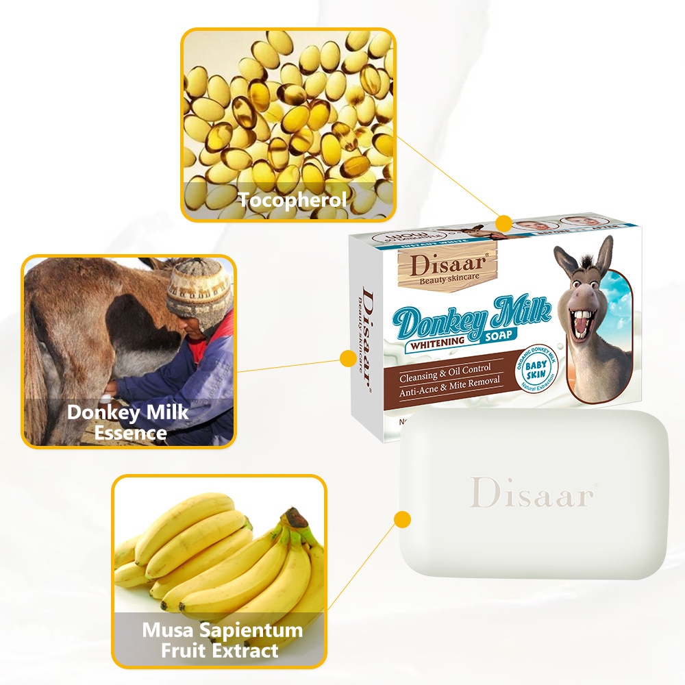 Whitening Donkey Milk Handmade - Kojic Acid Soap บทวิจารณ์และราคา