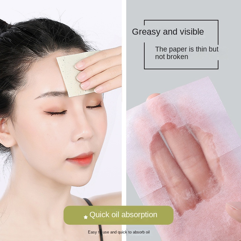 100 Pcs Portable Oil Blotting  - Skincare Skin 1004 บทวิจารณ์และราคา