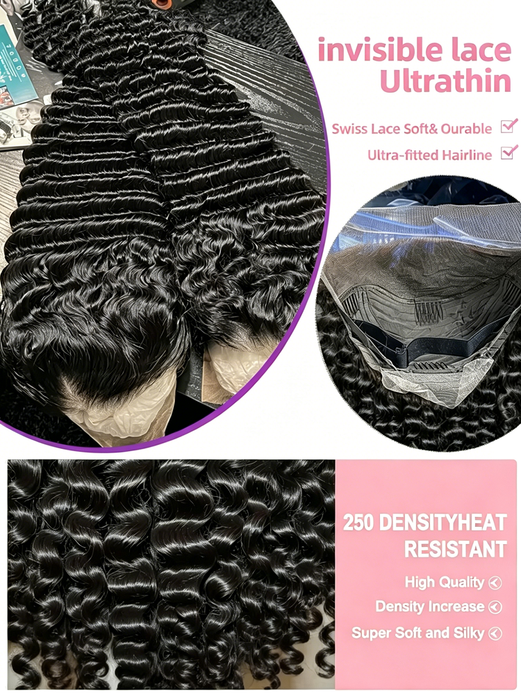 13x6 HD Loose Deep Wave Lace F - Skincare Only You บทวิจารณ์และราคา
