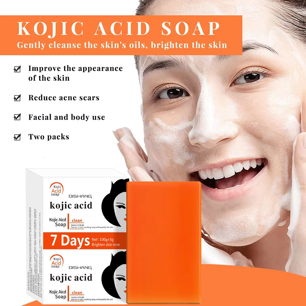 Handmade Whitening Soap Skin C - Kojic Acid Soap บทวิจารณ์และราคา