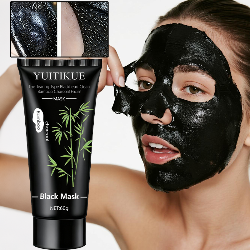 YUITIKUE Bamboo Charcoal Black - Bentonite Clay Mask บทวิจารณ์และราคา