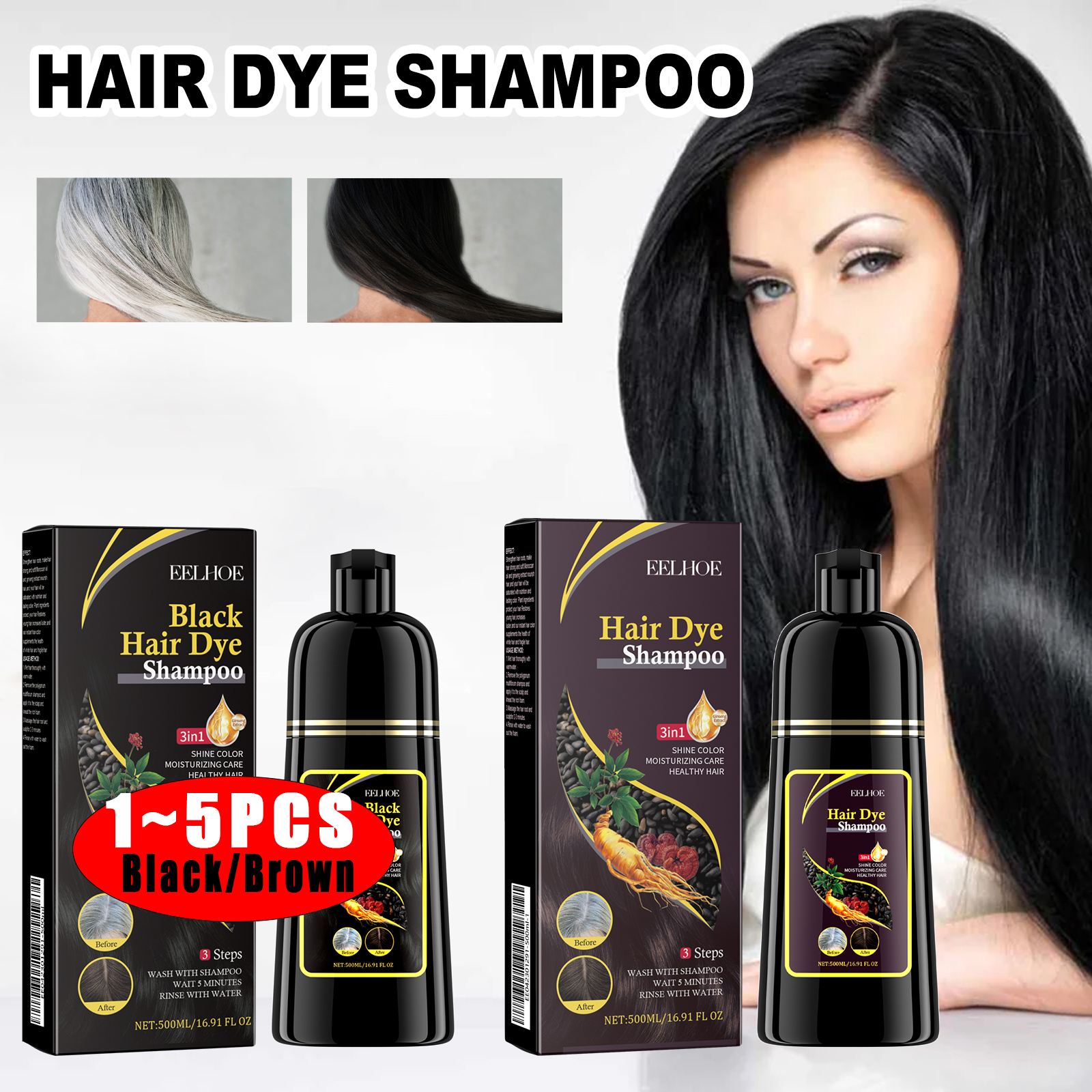 3-in-1 Hair Shampoo Natural He - Skincare Only You บทวิจารณ์และราคา