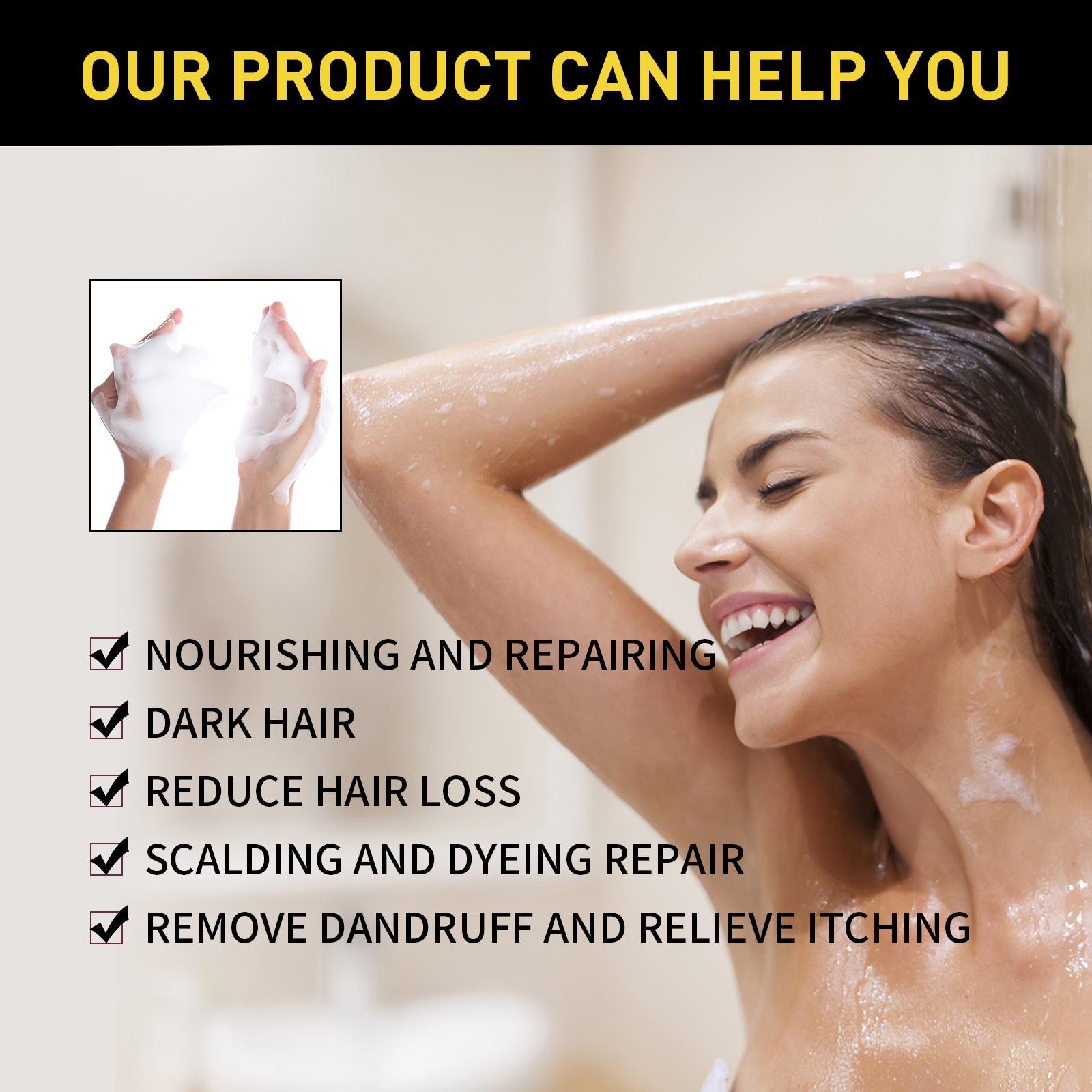 3-in-1 Hair Shampoo Natural He - Skincare Only You บทวิจารณ์และราคา