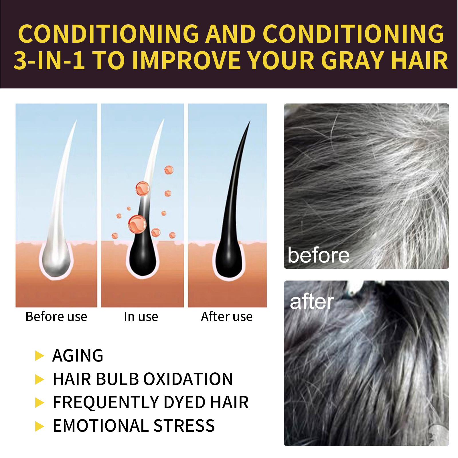 3-in-1 Hair Shampoo Natural He - Skincare Only You บทวิจารณ์และราคา