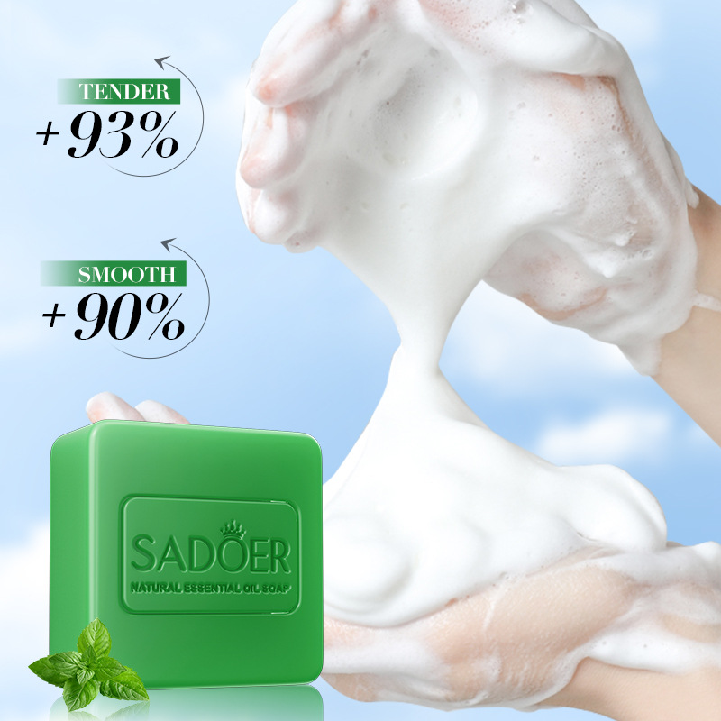 Peppermint Essential Oil Soap  - Kojic Acid Soap บทวิจารณ์และราคา